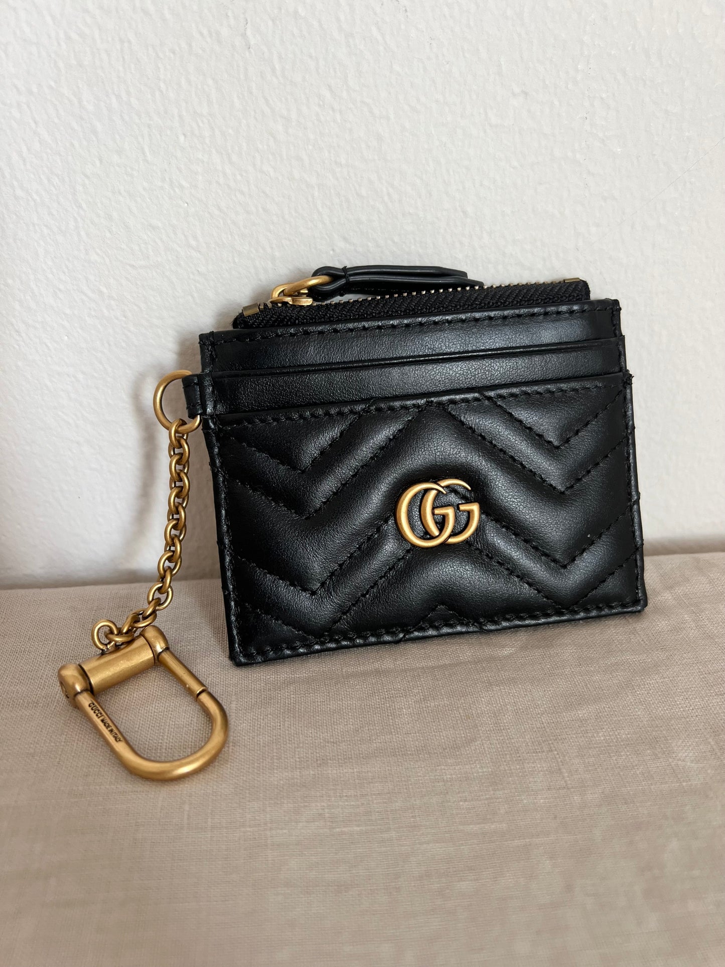 Gucci Marmont Keychain Wallet