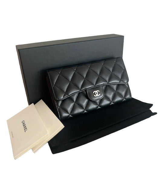 Chanel CC Classic Timeless Long Wallet