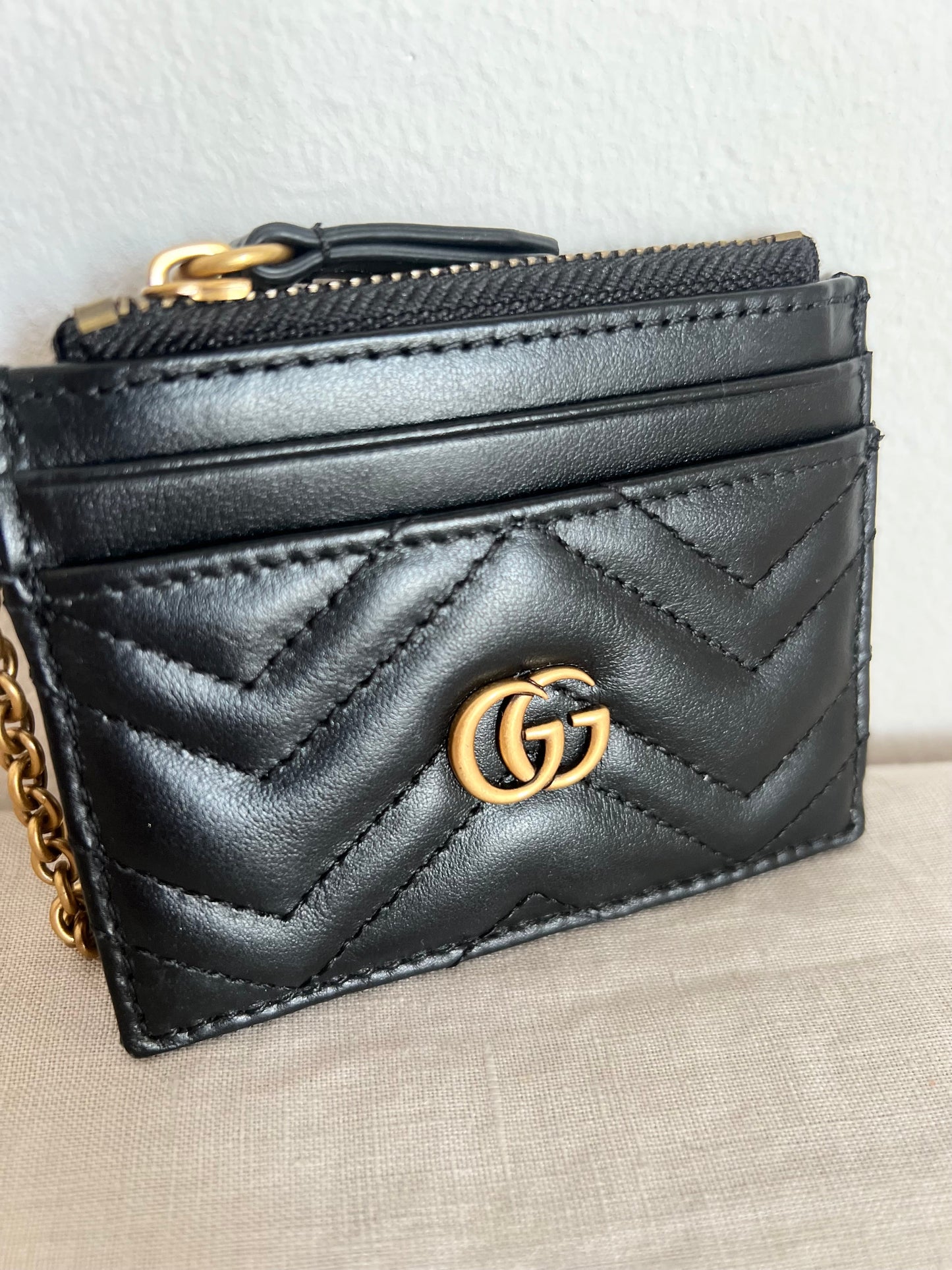 Gucci Marmont Keychain Wallet