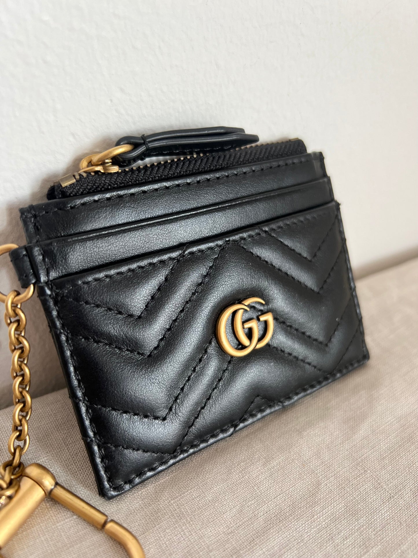 Gucci Marmont Keychain Wallet